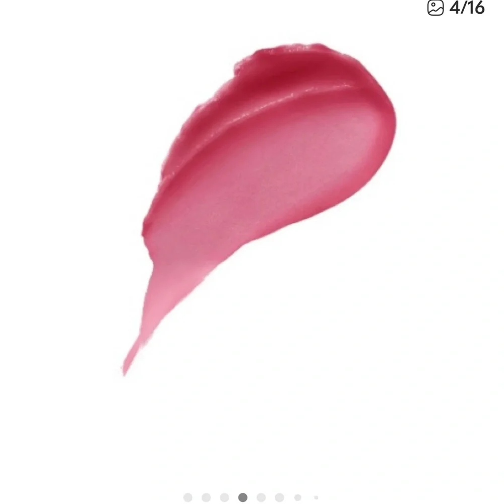 New! Buxom Unisex 0.07Oz Rose All Day Full-On Lip Glow Balm